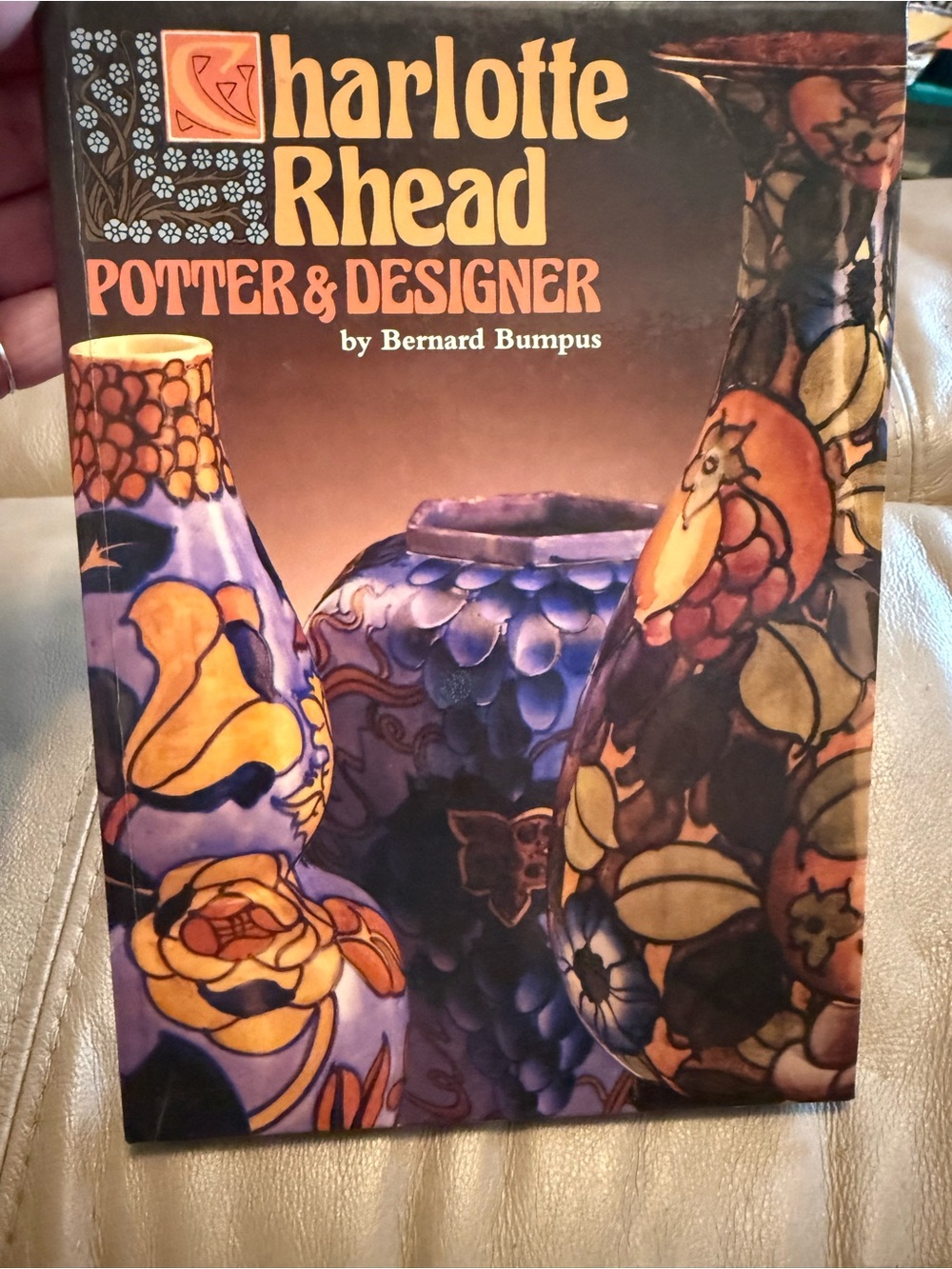 Potter & Designer Book - Purple and Orange Cover